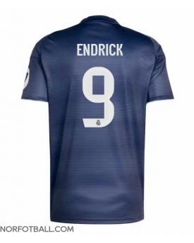 Billige Fotballdrakt Real Madrid Endrick #9 Replika Bortedrakt 2025-26 Kortermet Billige Fotballdrakt Real Madrid Endrick #9 Replika Bortedrakt 2025-26 Kortermet